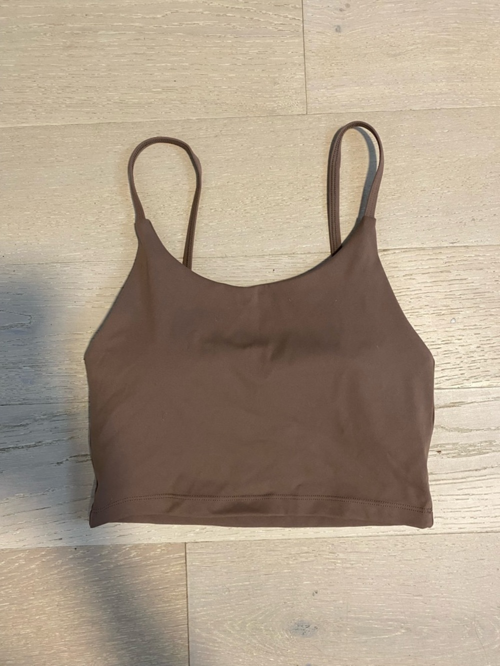 2/$15 🍍 LyftLyfe Brown Cropped Worout Top / Sports Bra